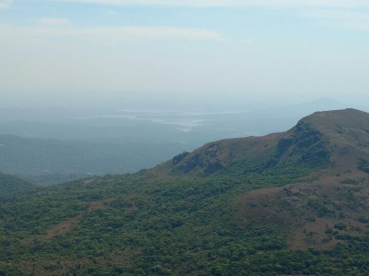 view from kottebetta trek in coorg