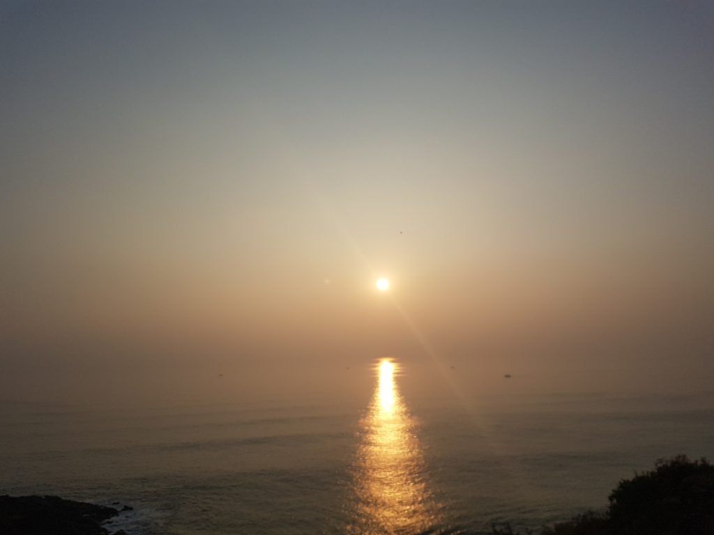 Sunset from Gokarna Kudle Hill Top