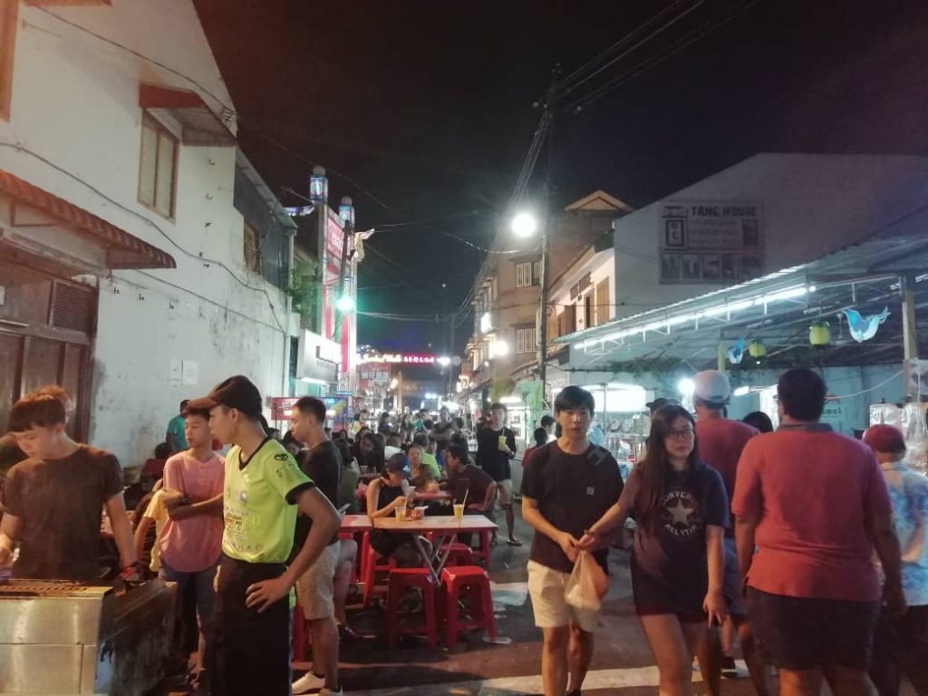 wild Jonker Street Night Market in Malacca Malaysia