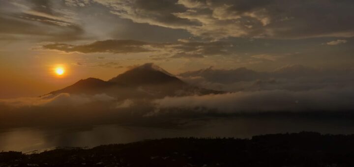 Sunride at Mt. Batur (active volcano)