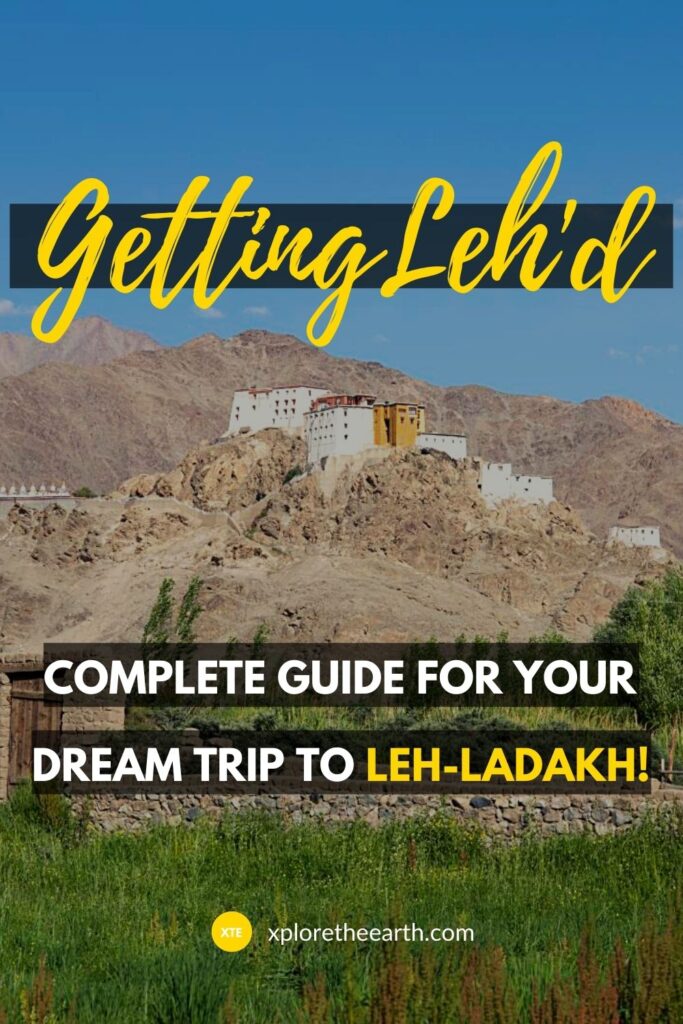 Pinterest Image – Places to visit in Leh: Complete Guide