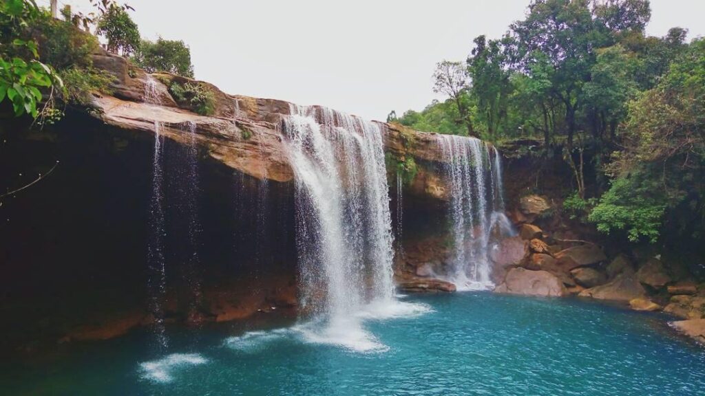 Krang Suri Falls in Dawki Meghalaya