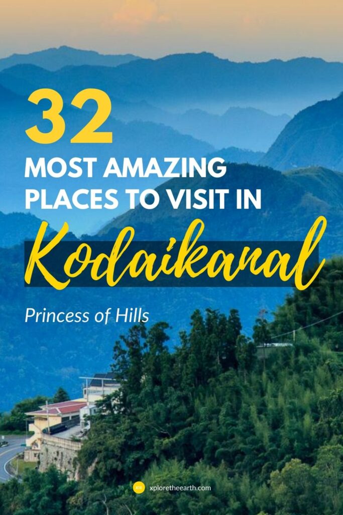 list of tourist places near kodaikanal