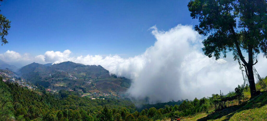 Valley View on the way to Vattakanal