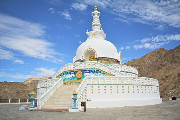 Shanti Stupa - One of the places to visit near leh