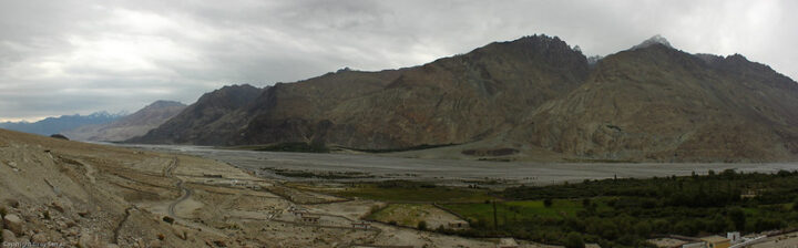 Panamik Village in Nubra Valley, Ladakh