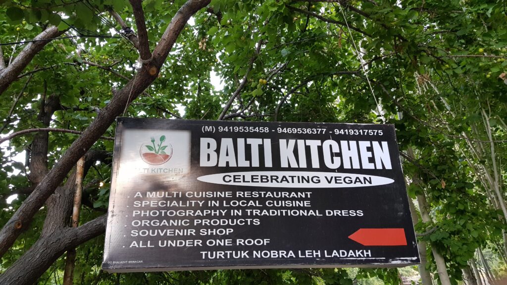 Balti Kitchen at Turtuk village in Nubra Valley, Ladakh