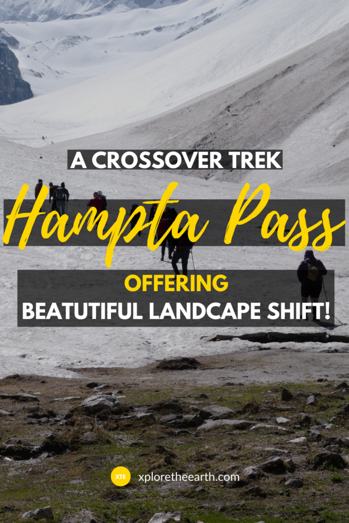 Pinterest Image - Hampta Pass Trek by Kunal Suba