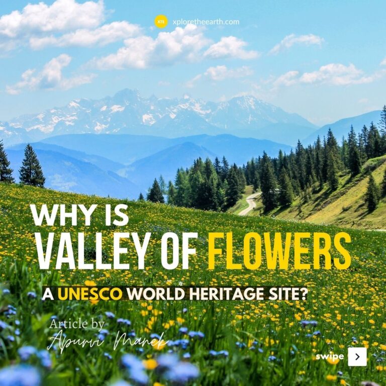 Why valley of flowers is declared unesco world heritage site
