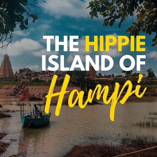 hippi island hampi blog cover image
