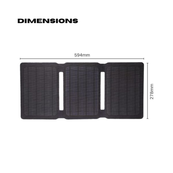 Tesser 20W Portable Solar Panel Charger - Xplore The Earth XTE Store 9