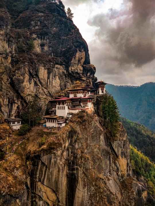 Tiger' Nest of Bhutan, view from vantagepoint