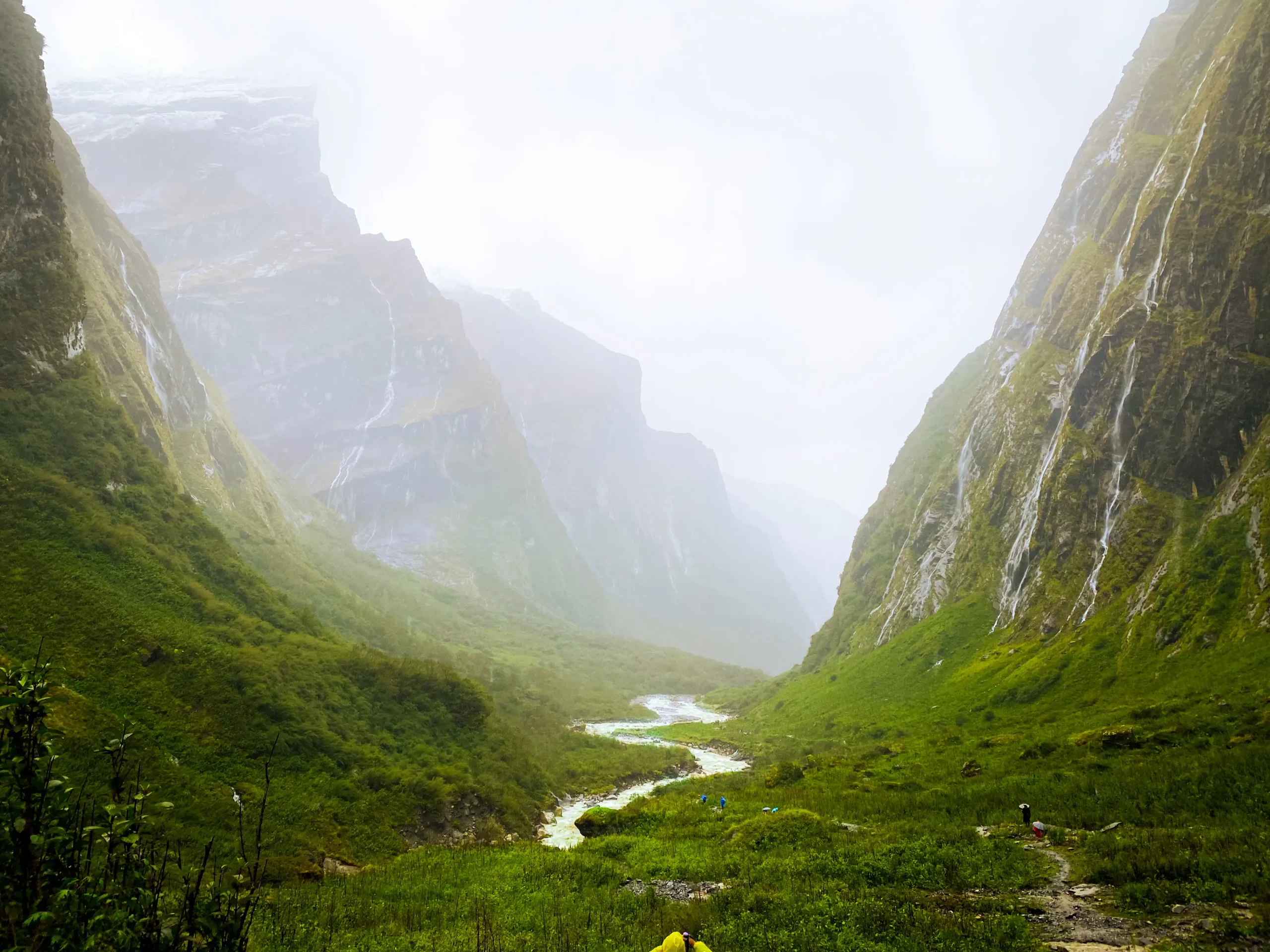 Annapurna Base Camp Trek (ABC) – (Xplore The Earth): Lush Green Valley amidst Rain