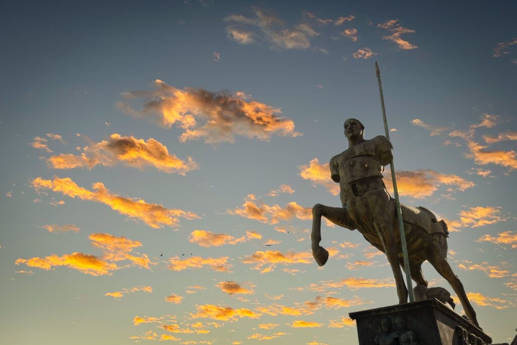Pompeii Centaur Statue - Historical Places to Visit in Italy