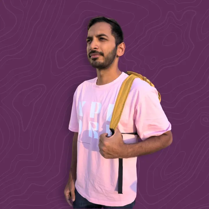XPLORE Soft Pink Relaxed Fit T-Shirt