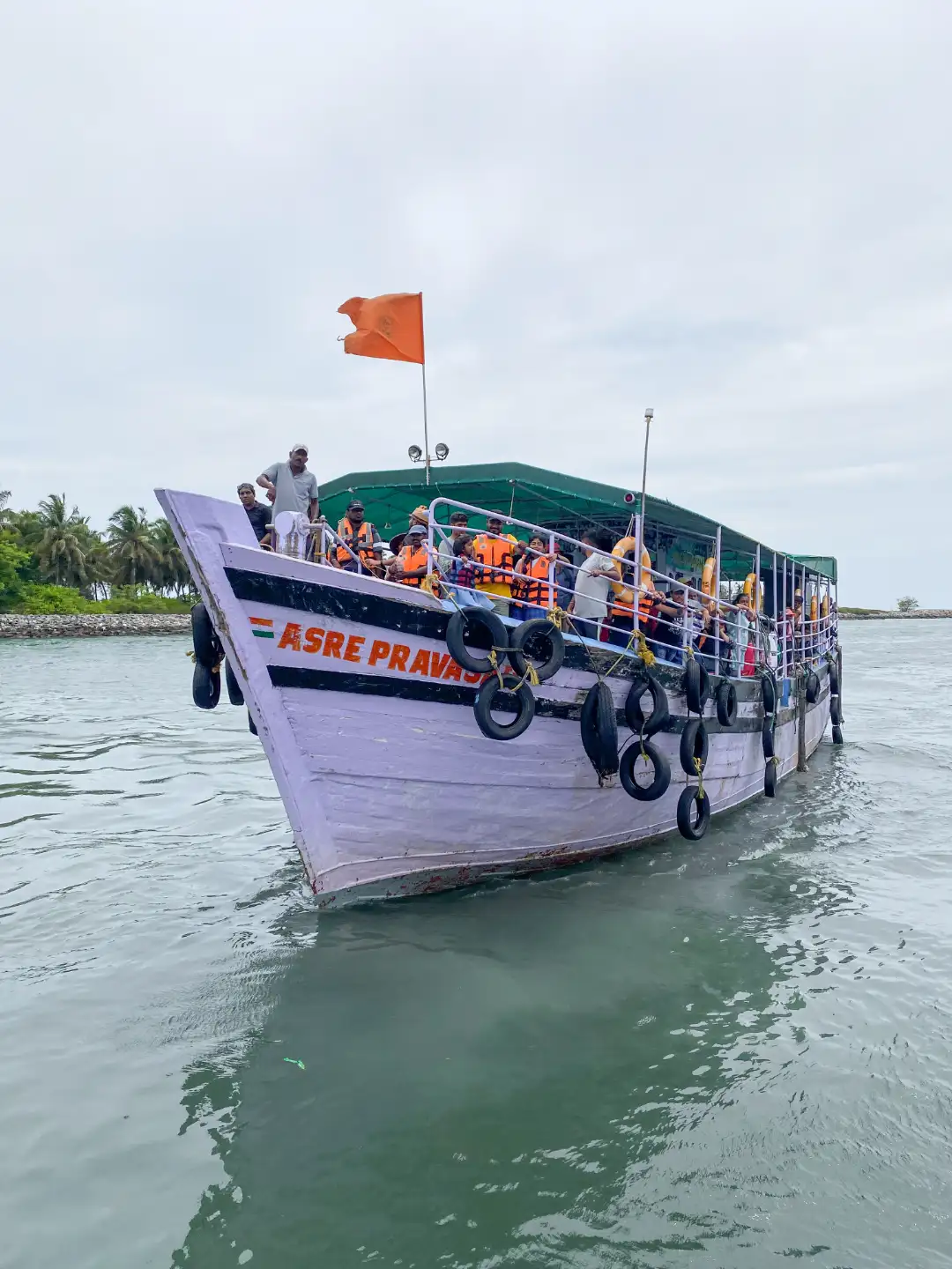 ferry to st mary's island of udupi