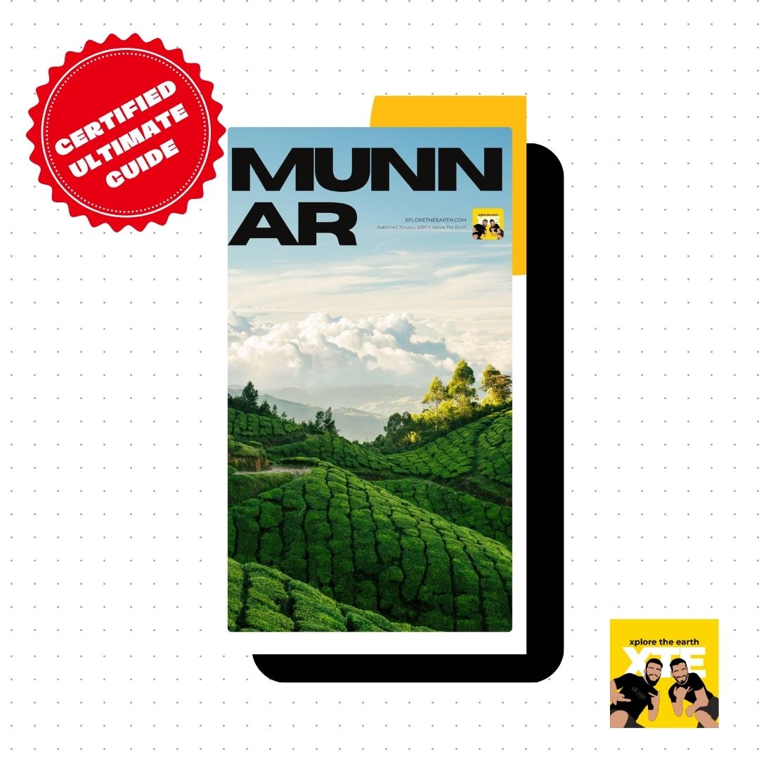 Munnar Travel Guide Book by XTE