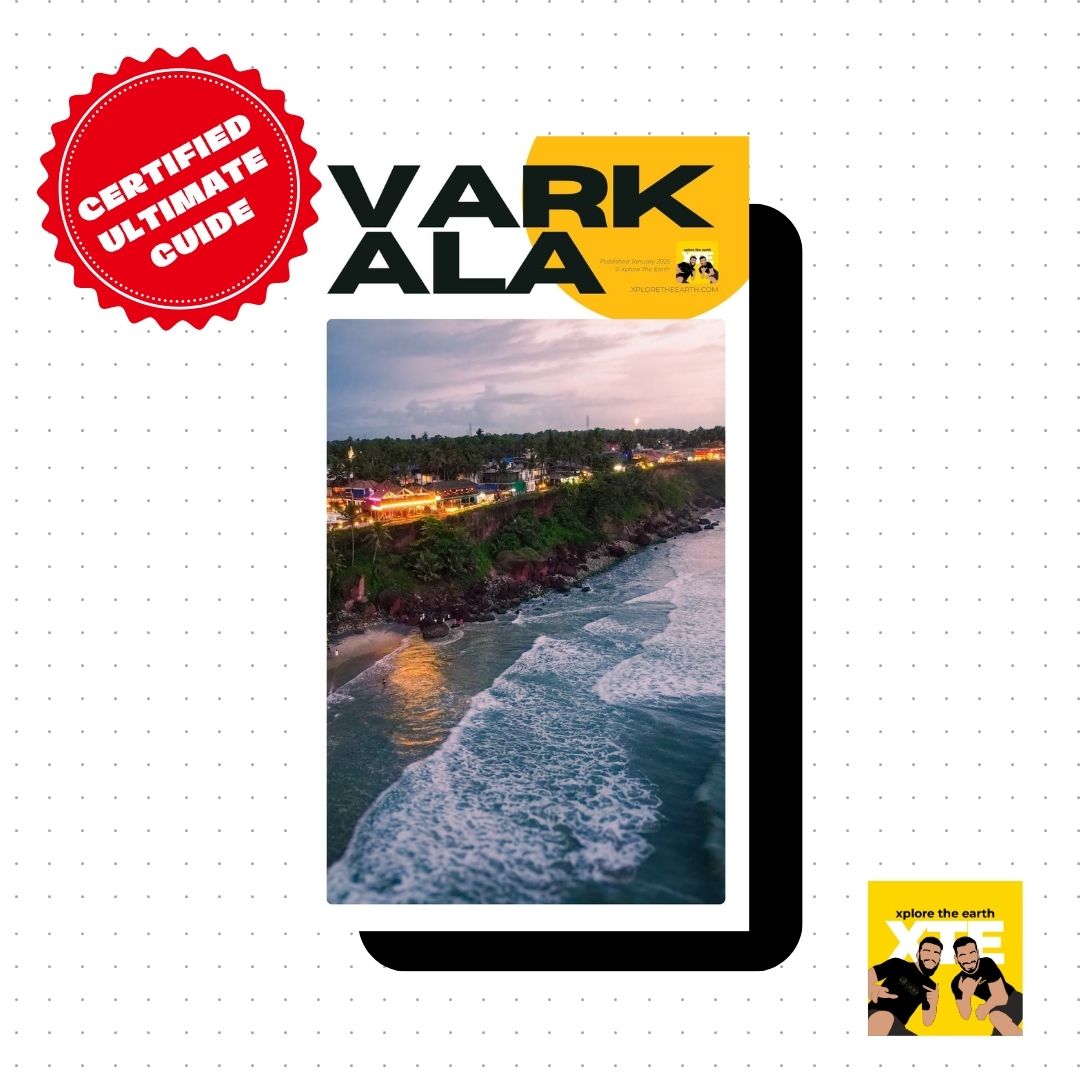 Varkala Travel Guide Book by XTE