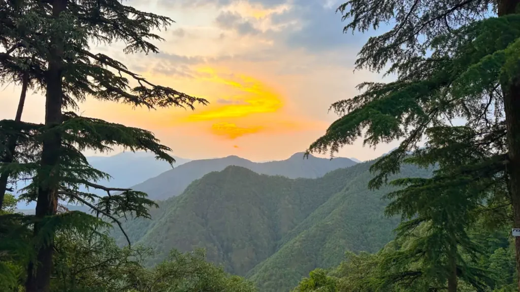 Sunrise in Landour, Mussoorie