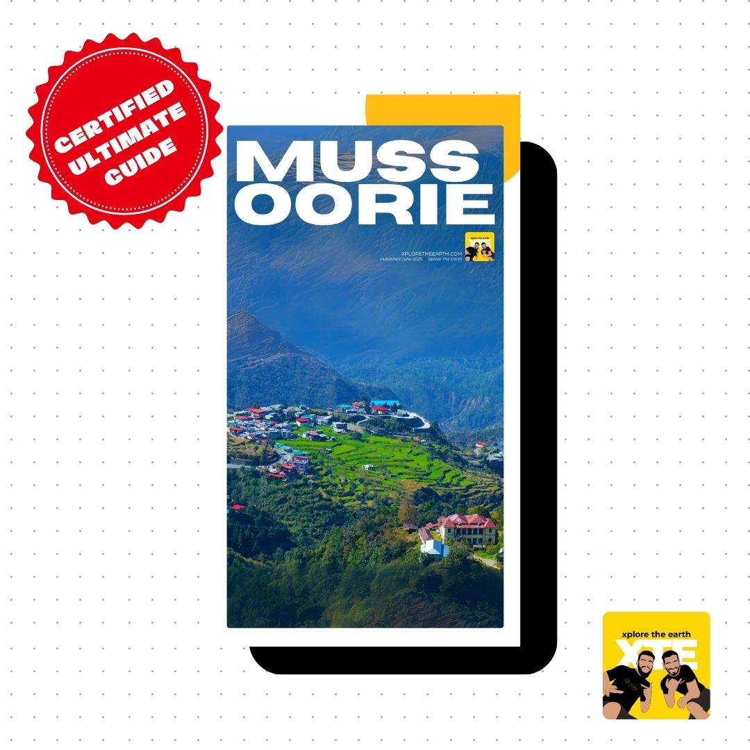 Mussoorie Travel Guide Book by XTE
