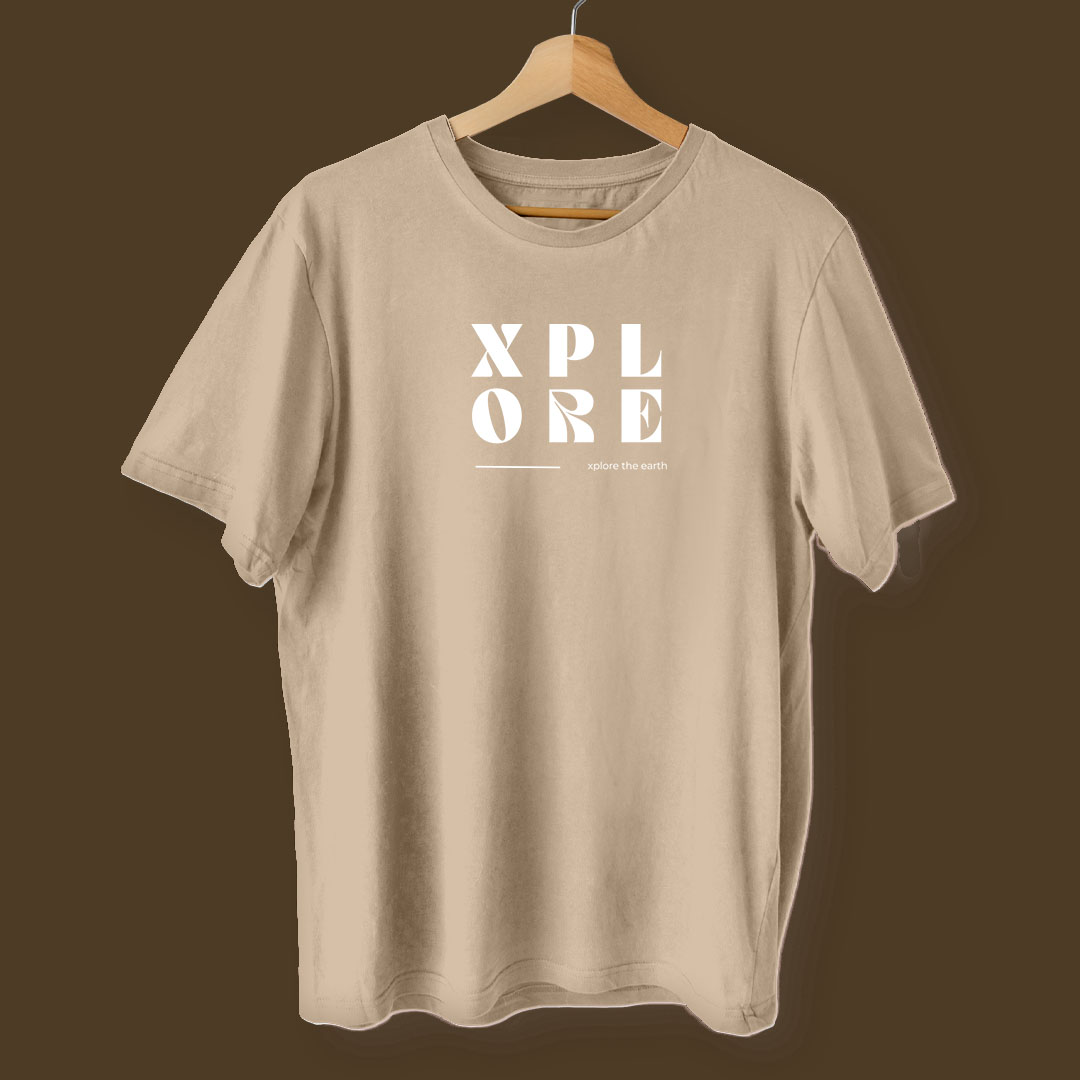 Beige X-Tee