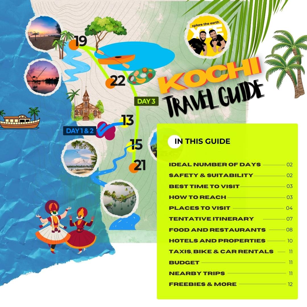 Kochi Travel Guide Book by XTE