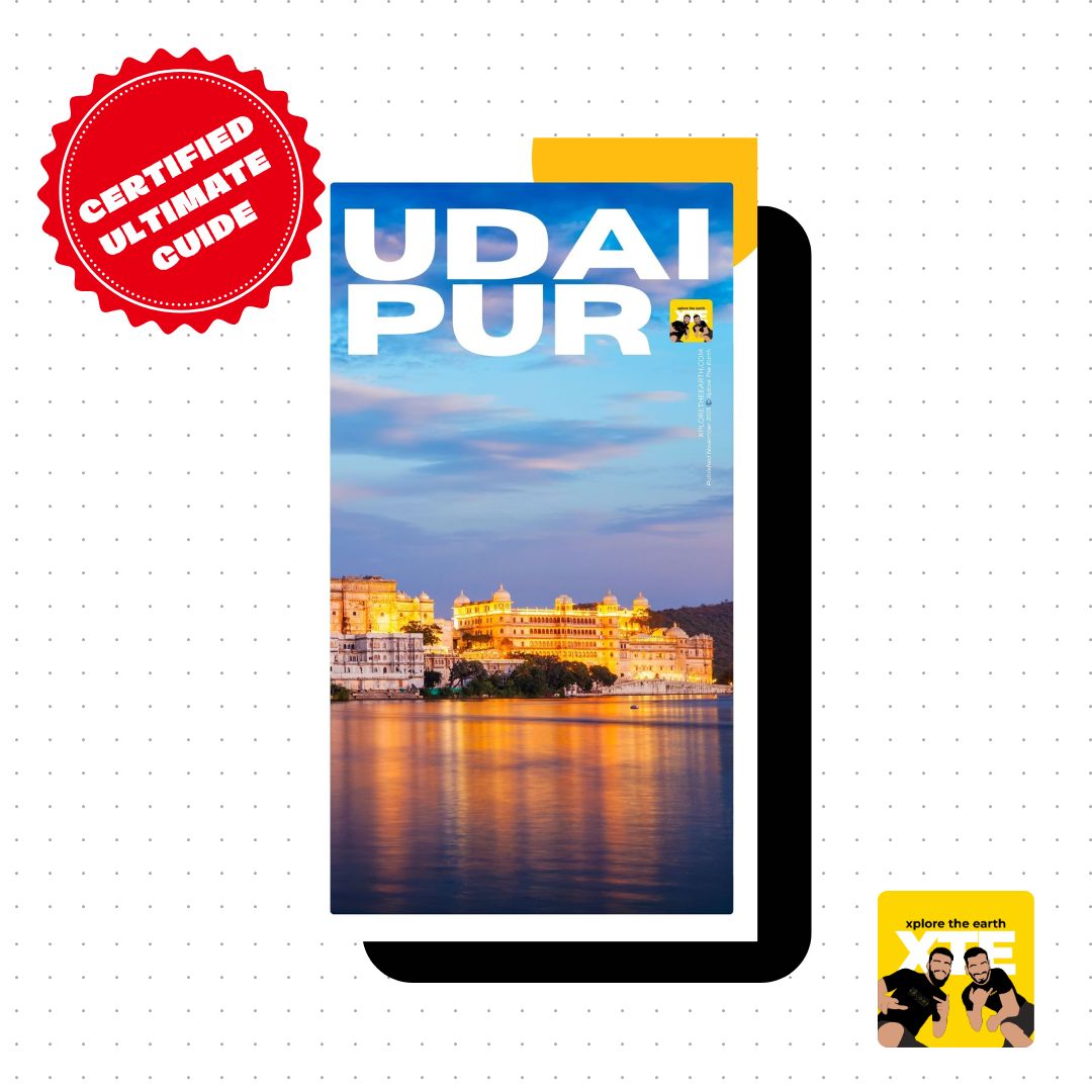Udaipur Travel Guide Book by XTE