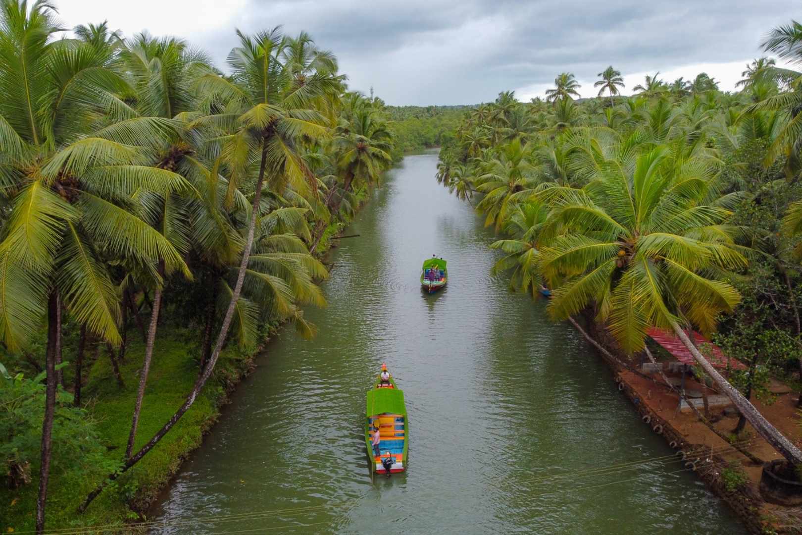 Backwater Boating on Sharavati River in Honnavar