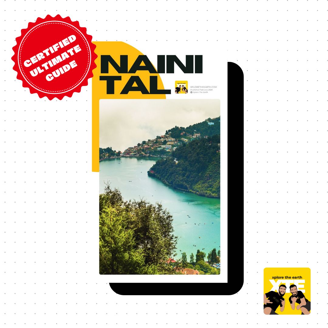 Nainital Travel Guide Book by XTE