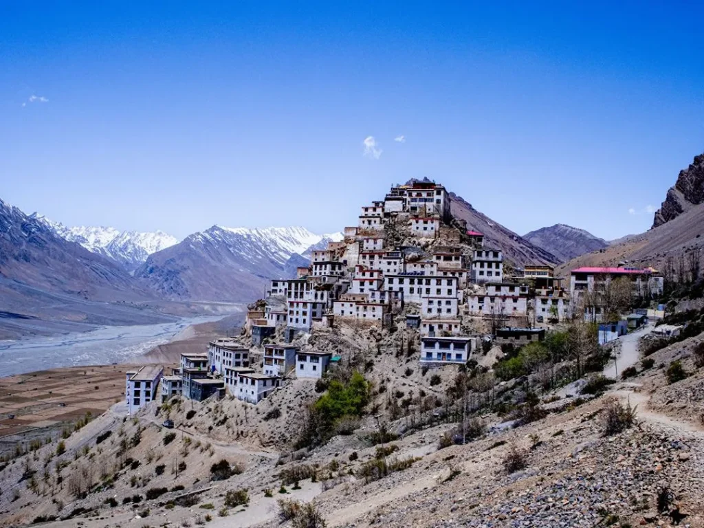 spiti valley winter - key monastery