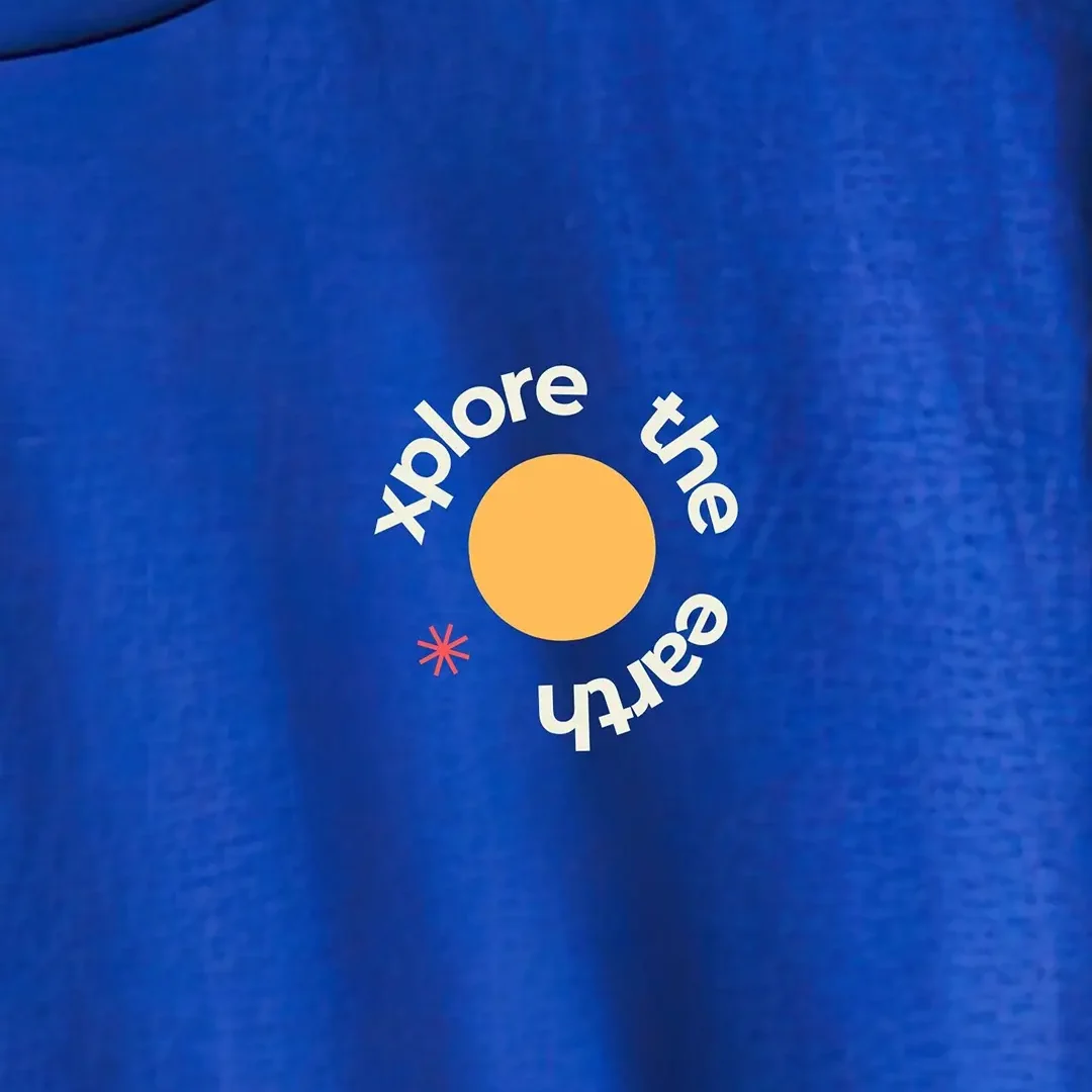 Adventure Is Out There – Blue Breezy Oversized X-Tee